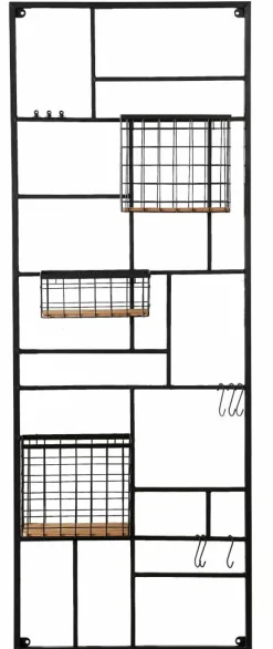 Shop CASA MODULAR Set Di 7 Ganci Nero