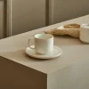 Discount CASA MOON Tazza E Piattino 20 CL Bianco