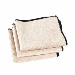 Cheap CASA MULTI Panno In Microfibra Set Di 3 Nero