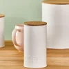 Clearance CASA NAGINI Contenitore Capsule Caffè Bianco, Naturale
