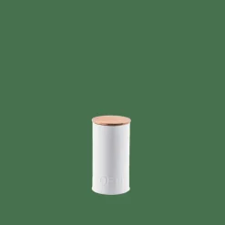 Clearance CASA NAGINI Contenitore Capsule Caffè Bianco, Naturale