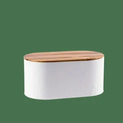 Best CASA NAGINI Contenitore Per Pane Bianco, Naturale