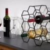 Sale CASA NAU Cantinetta Per 9 Bottiglie Nero