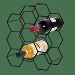 Sale CASA NAU Cantinetta Per 9 Bottiglie Nero