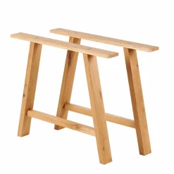 Clearance CASA NEW OAK Gamba Del Tavolo Nero