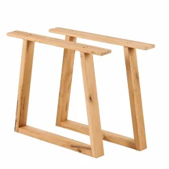 Clearance CASA NEW OAK Gamba Del Tavolo Nero