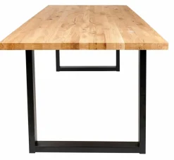 Best CASA NEW OAK Tavolo Da Pranzo Con Gambe U In Metallo