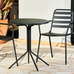 Flash Sale CASA OLAV Tavolo Bistro Nero