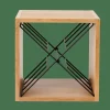 Best Sale CASA OXO Scaffale Portabott Nero, Naturale, Multicolore