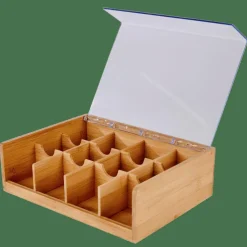 Best Sale CASA PANDA Scatola Per Tè 12 Scomp. Naturale