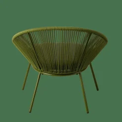 Best CASA PAPAYO Sedia Lounge Con Cuscino Verde