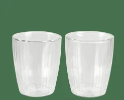 Best CASA PAUSA Bicchiere 2a Parete Set Di 2 25 CL Trasparente