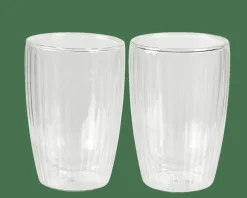 Cheap CASA PAUSA Bicchiere 2a Parete Set Di 2 35 CL Trasparente