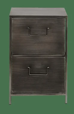 Best CASA PHARMA Cassettiera 2 Cassetti Nero