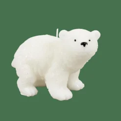 Flash Sale CASA POLA Candela Orso Polare Bianco