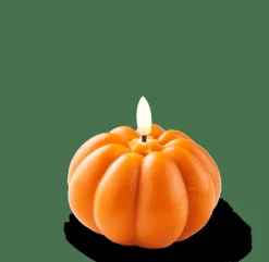Sale CASA PUMPI Candela Led Arancione