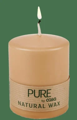 Shop CASA PURE Candela A Cilindro Beige