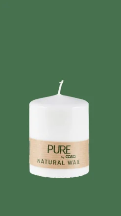 Best Sale CASA PURE Candela Cilindrica Bianco