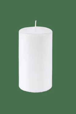 Outlet CASA PURE Candela Cilindrica Bianco