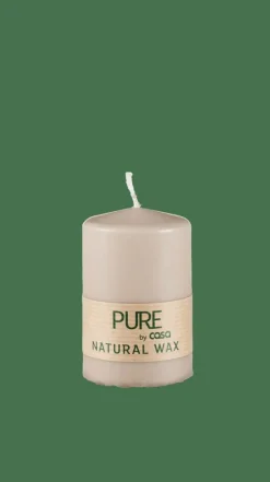 Sale CASA PURE Candela Cilindrica Grigio