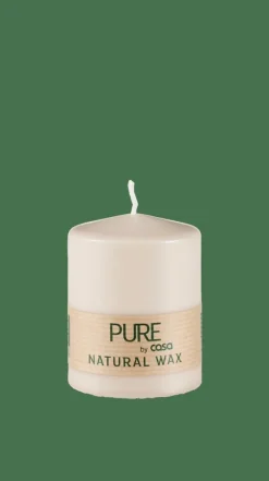 Best Sale CASA PURE Candela Cilindrica Marrone Chiaro