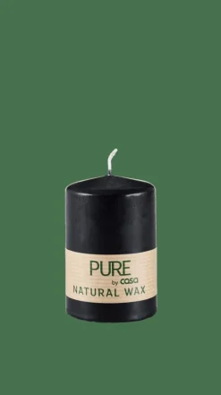 Flash Sale CASA PURE Candela Cilindrica Nero