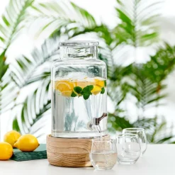Cheap CASA PURI Serbatoio Con Rubinetto 5,5 L Trasparente