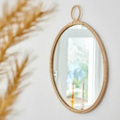 Online CASA RATTAN Specchio Naturale