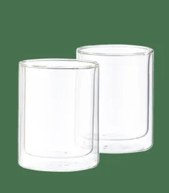 Fashion CASA RELAX Bicchiere A Parete Set Di 2 33 CL Trasparente