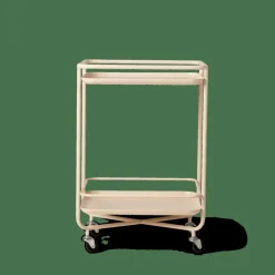 Best Sale CASA REMUS Carrello Quadrato Sabbia Sabbia