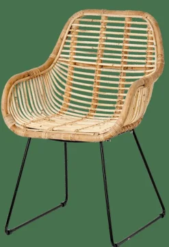Clearance CASA ROTAN Sedia Da Tavolo Naturale
