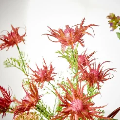 Hot CASA RUBY Pianta Artificiale Rosso