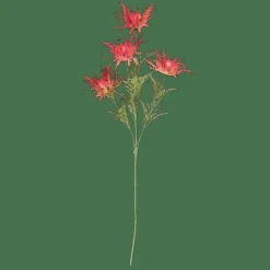 Hot CASA RUBY Pianta Artificiale Rosso