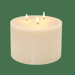 Sale CASA RUSTIC Candela Ondulata Beige