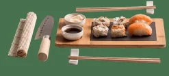 Best CASA SAMOURAI Set Per Sushi 10 Pezzi Naturale