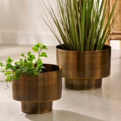 Cheap CASA SATURN Vaso Per Piante Bronzo