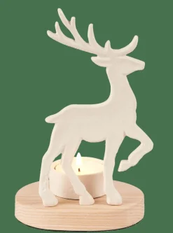 Cheap CASA SCANDY DEER Portalumini Bianco, Naturale