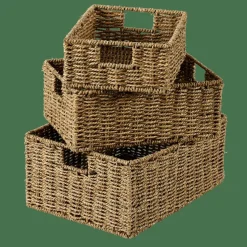 Discount CASA SEAGRASS Cesto Cassetto Naturale