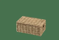 Fashion CASA SEAGRASS Cesto Portatutto S Con Coperchio Naturale