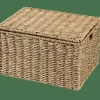 Best Sale CASA SEAGRASS Cesto Portatutto L Con Coperchio Naturale
