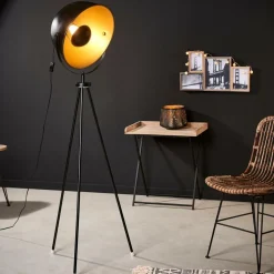 Best Sale CASA SOLEIL Lampada A Stelo Nero
