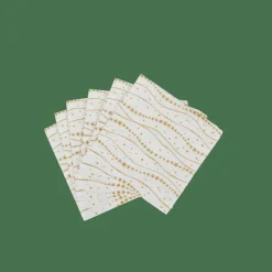 Cheap CASA STARS Set Di 20 Tovaglioli Dorato