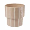 Cheap CASA STRIPES Vaso Da Fiori Sabbia