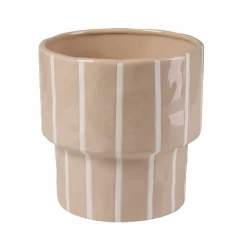 Cheap CASA STRIPES Vaso Da Fiori Sabbia