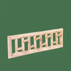 Discount CASA TEAK Appendiabiti Da Parete Naturale