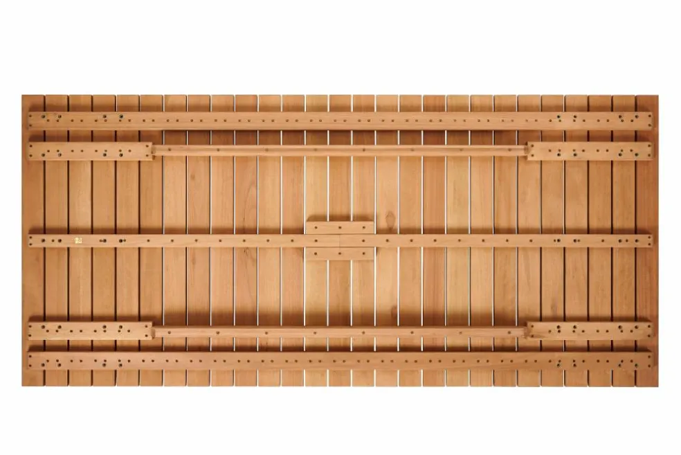 Outlet CASA TEAK LUXE Lettino Naturale