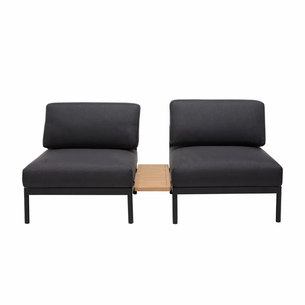 Outlet CASA TEAK LUXE Lettino Naturale