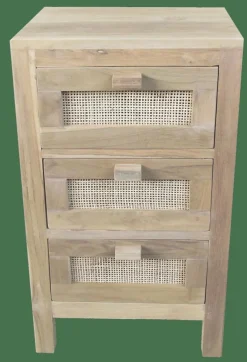 Best Sale CASA TECK Armadio A 3 Cassetti Naturale