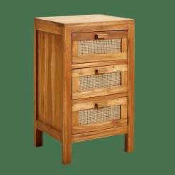 Best Sale CASA TECK Armadio A 3 Cassetti Naturale