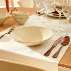 Online CASA TOKO SAND Piatto Fondo Beige